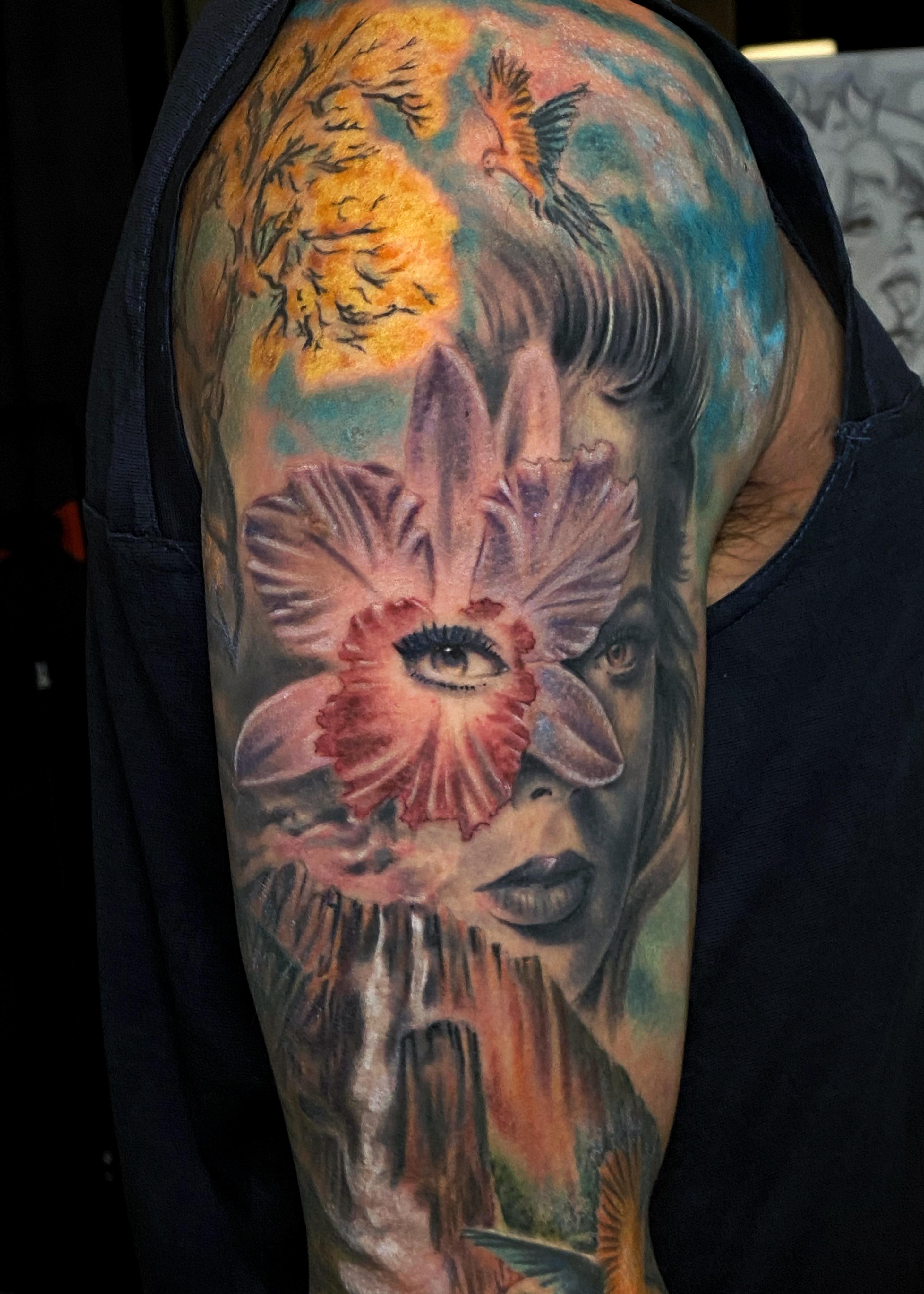Diseño exclusivo para parejas en Macul - Samsara Tattoo