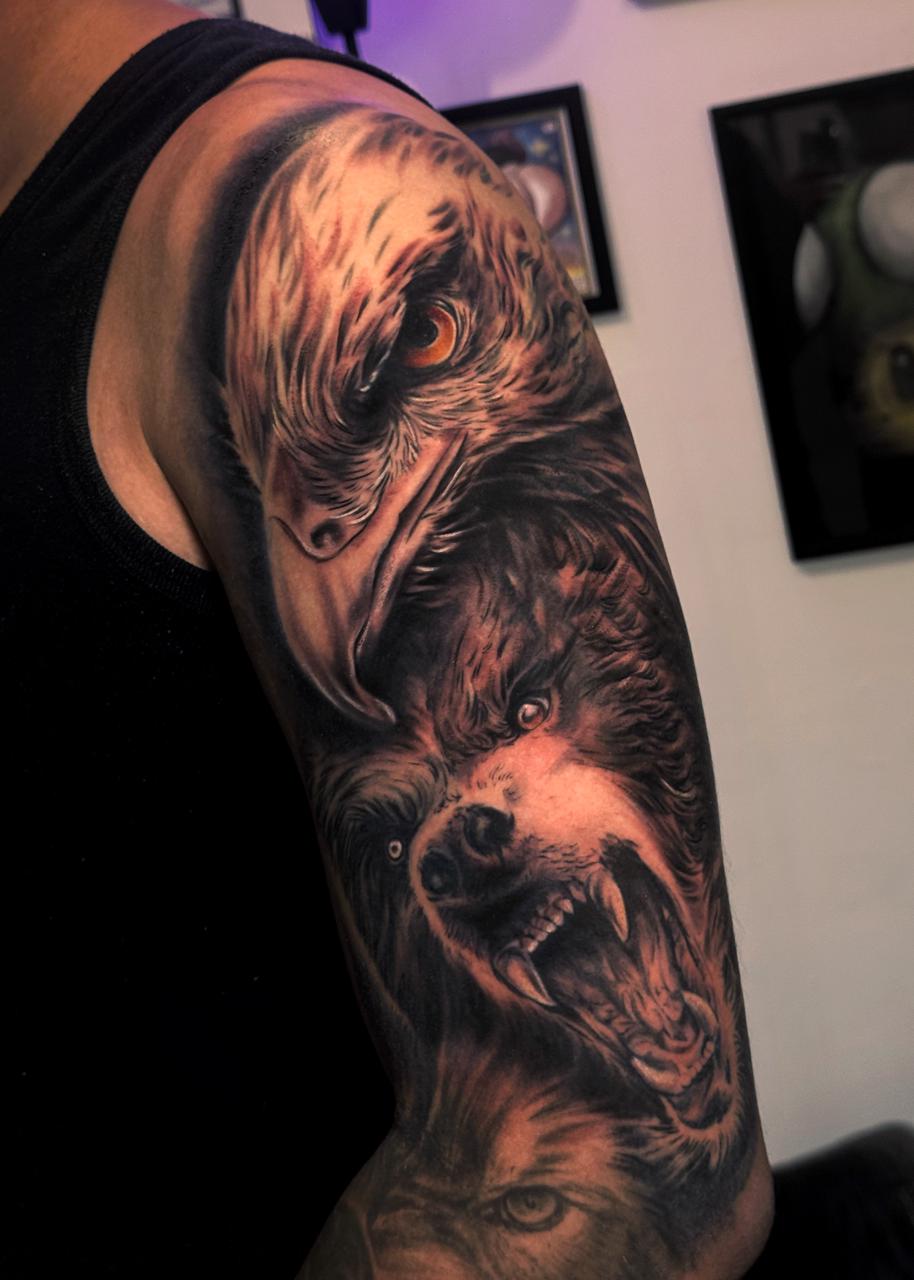 Línea fina en San Miguel - Samsara Tattoo