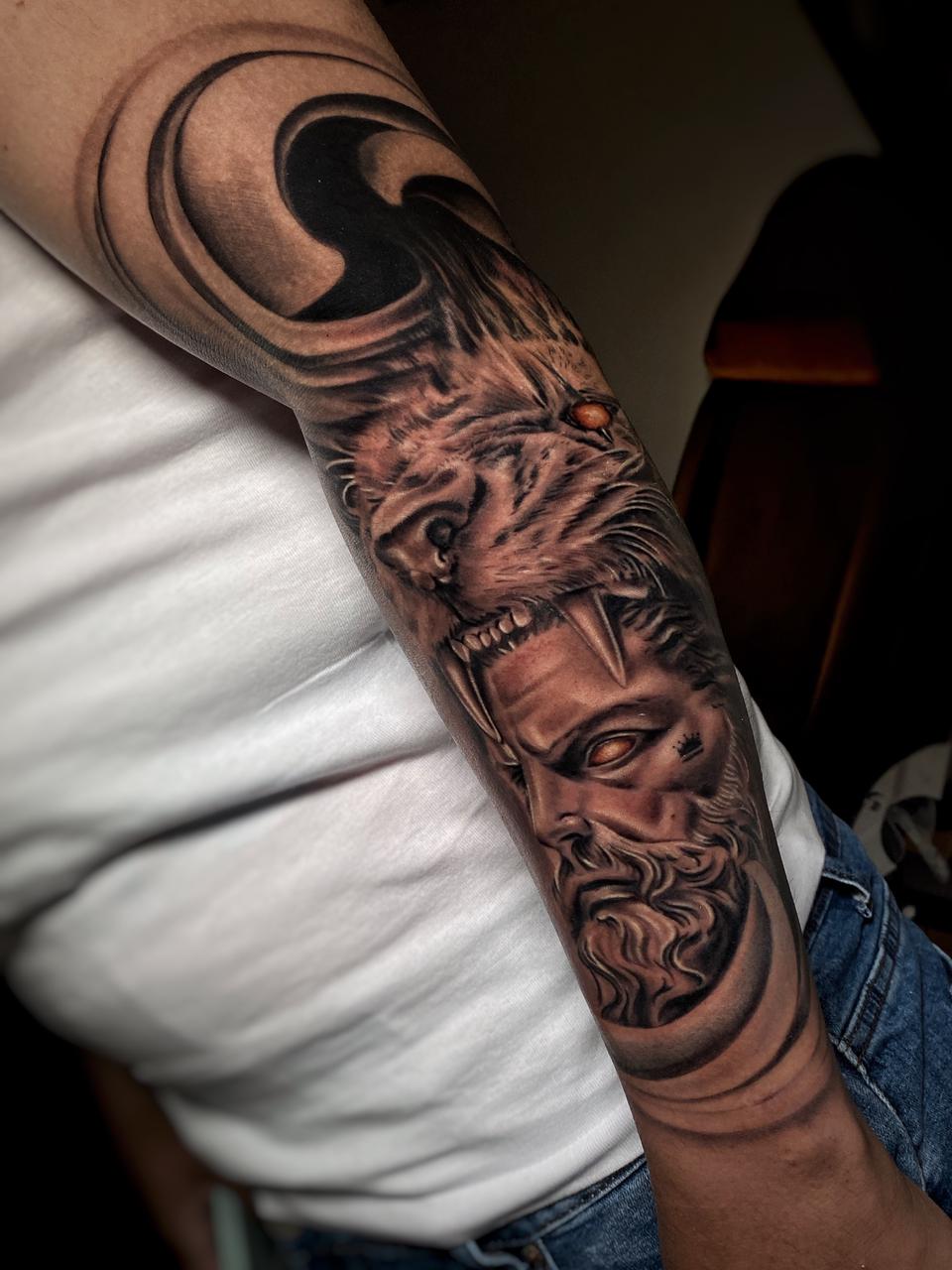 Manga completa en Ñuñoa - Samsara Tattoo Studio